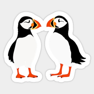 Puffin Cute Birds from Faroe Island Sticker